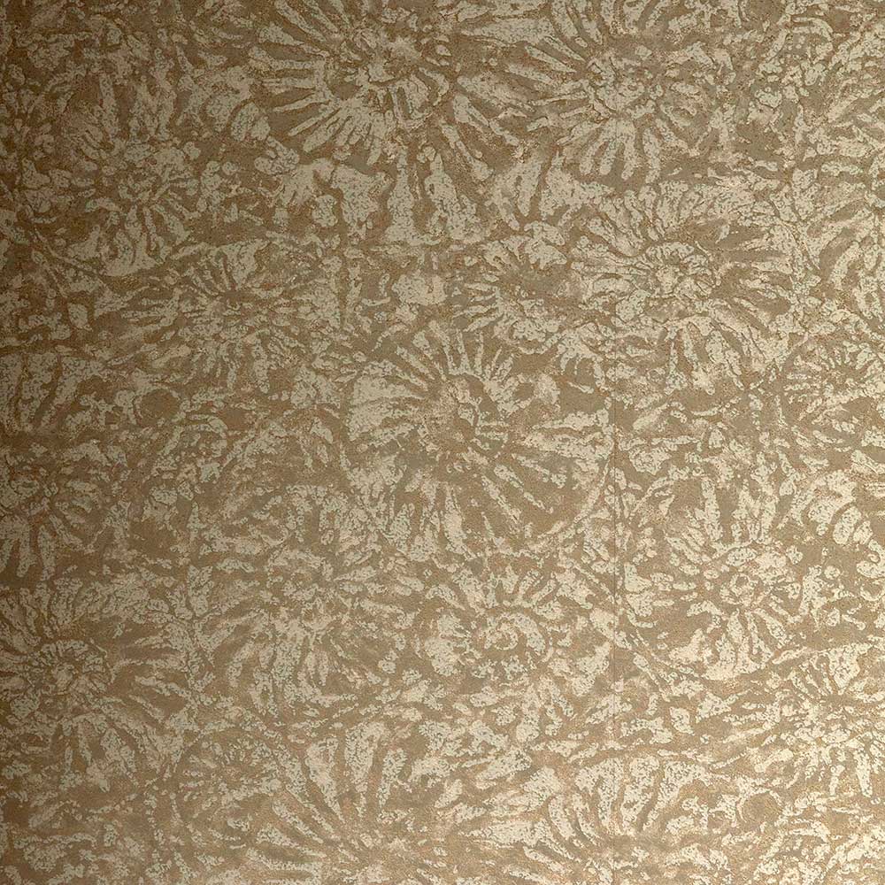 Ammonite Wallpaper - Sandstone - by Harlequin