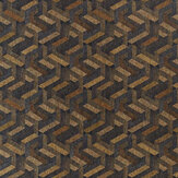 Escheresque by the metre Wallpaper - Charcoal / Natural - by Harlequin. Click for more details and a description.