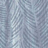 Papier peint Bramble - Bleu crépuscule - 1838 Wallcoverings. Cliquez pour en savoir plus et lire la description.