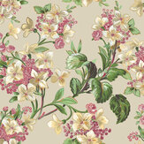 Flowery Wallpaper - Beige - by Coordonne. Click for more details and a description.
