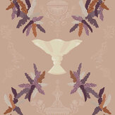 Neo-Rococo Wallpaper - Nude - by Coordonne. Click for more details and a description.