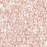 Mil Caras Wallpaper - Rust - by Tres Tintas. Click for more details and a description.