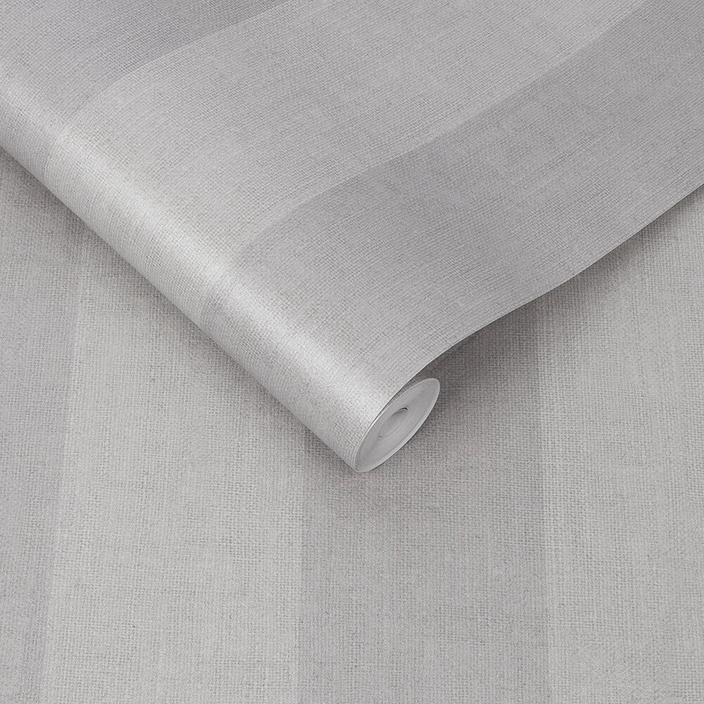 Heritage Stripe Wallpaper - Grey - by Graham & Brown