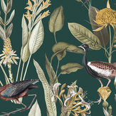 Glasshouse Wallpaper - Green - by Graham & Brown. Click for more details and a description.