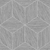 Grasscloth Geo Wallpaper - Grey - by Graham & Brown. Click for more details and a description.