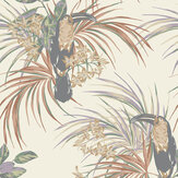 Le Toucan Wallpaper - Amber Glow - by 1838 Wallcoverings. Click for more details and a description.
