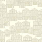 Maison Wallpaper - Ivory - by 1838 Wallcoverings. Click for more details and a description.