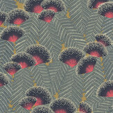 Clarice Wallpaper - Jet - by 1838 Wallcoverings. Click for more details and a description.