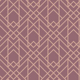 Metro Wallpaper - Cassis - by 1838 Wallcoverings. Click for more details and a description.