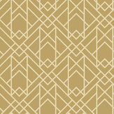 Metro Wallpaper - Mustard - by 1838 Wallcoverings. Click for more details and a description.
