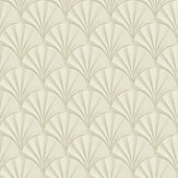 Elodie Wallpaper - Ivory - by 1838 Wallcoverings. Click for more details and a description.