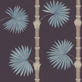 Hardy Palm Wallpaper - Perse Grey - by Paint & Paper Library. Click for more details and a description.