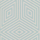 Marquetry Tile Wallpaper - Glass IV - by Paint & Paper Library. Click for more details and a description.