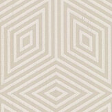 Marquetry Tile Wallpaper - Stone - by Paint & Paper Library. Click for more details and a description.