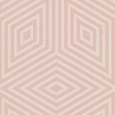 Marquetry Tile Wallpaper - Temple - by Paint & Paper Library. Click for more details and a description.