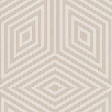 Marquetry Tile Wallpaper - Leather  - by Paint & Paper Library. Click for more details and a description.