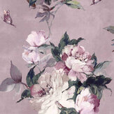 Madama Butterfly Wallpaper - Blush - by 1838 Wallcoverings. Click for more details and a description.