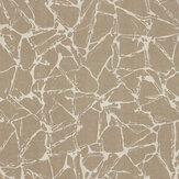 Glaze Wallpaper - Gold - by 1838 Wallcoverings. Click for more details and a description.