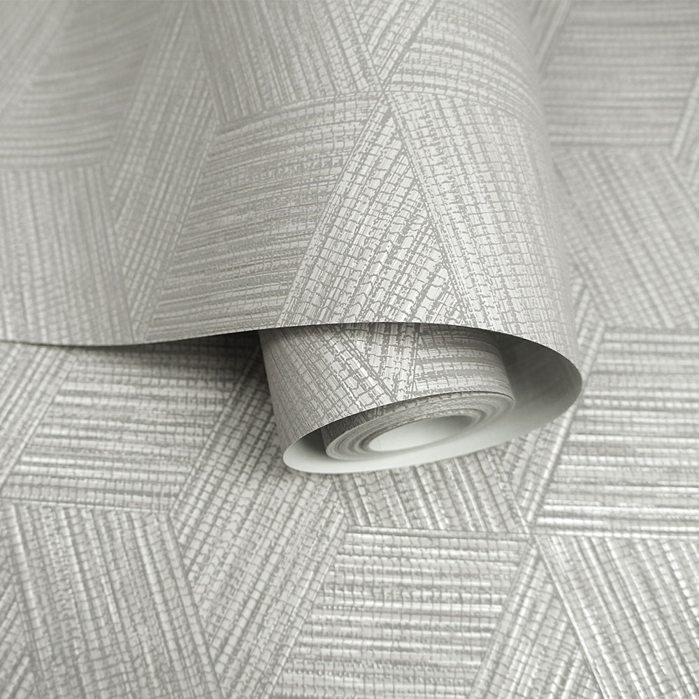Bakau Wallpaper - Grey - by Albany