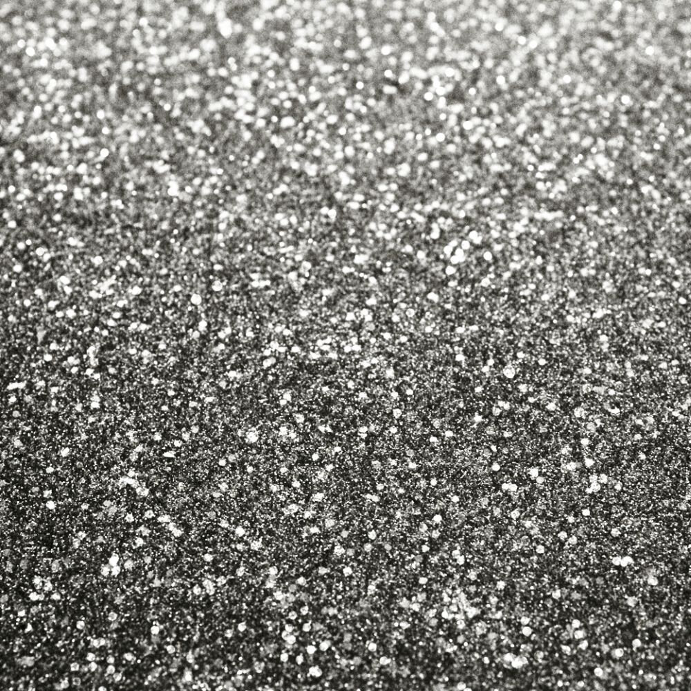 Oriah Glitter Wallpaper - Silver - by Albany