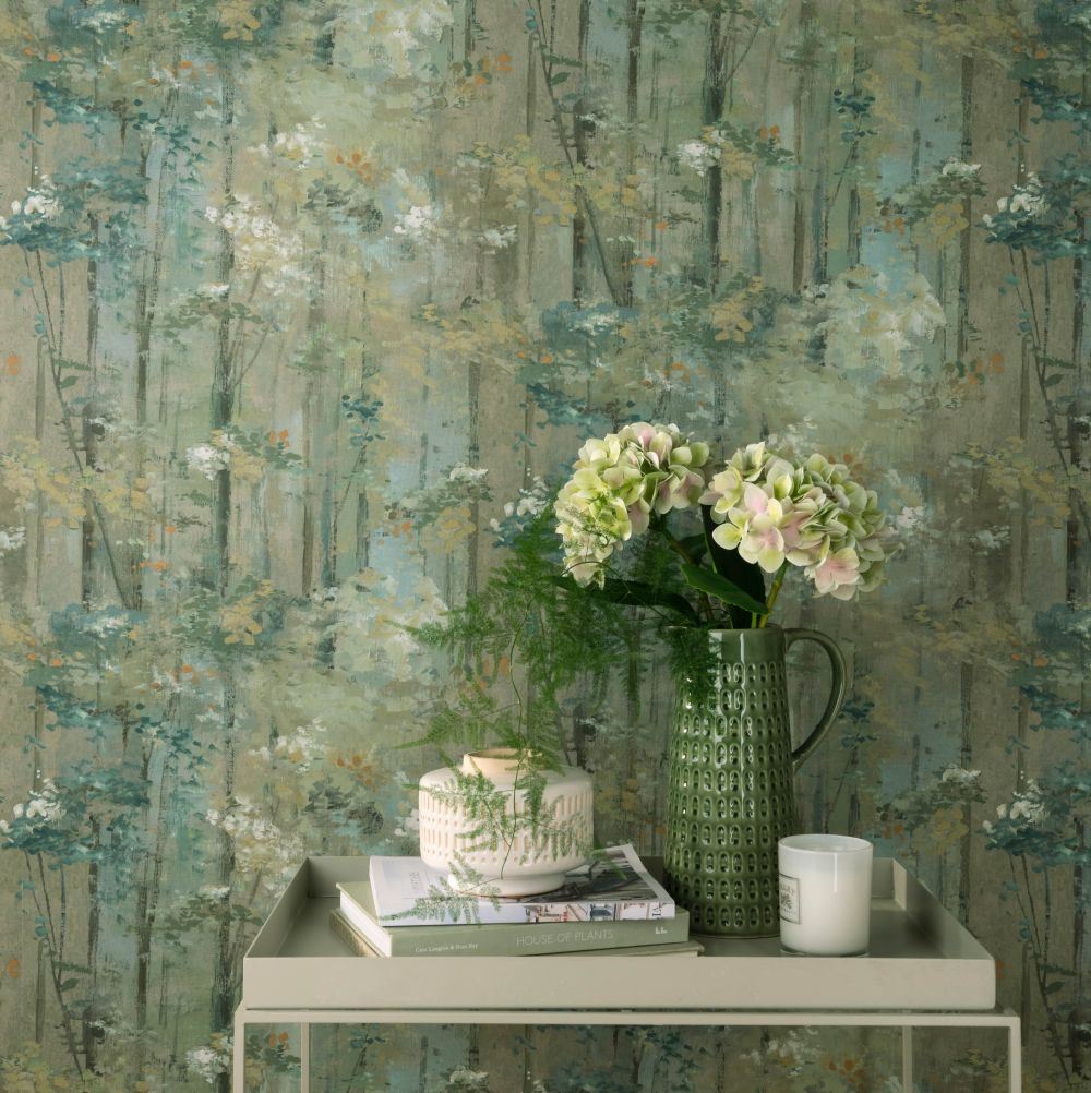 Glade by 1838 Wallcoverings - Moss - Wallpaper : Wallpaper ...