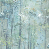 Glade Wallpaper - Seafoam - by 1838 Wallcoverings. Click for more details and a description.