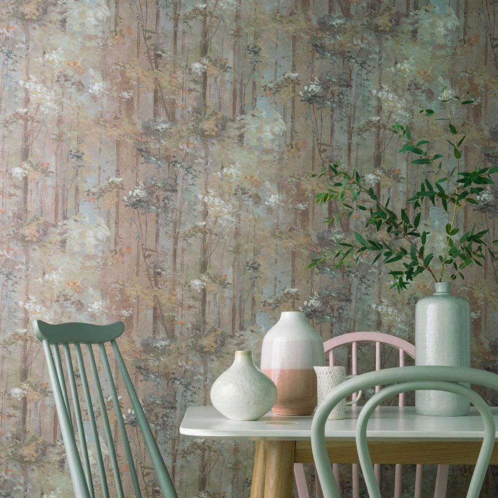 Glade Wallpaper - Beach - by 1838 Wallcoverings