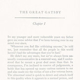 Panoramique Great Gatsby Mural - Noir / blanc - Andrew Martin. Cliquez pour en savoir plus et lire la description.