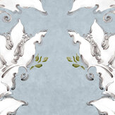 Ornamental Wallpaper - Blue - by Coordonne. Click for more details and a description.