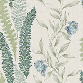 Floral Wallpaper - Sage - by Coordonne. Click for more details and a description.