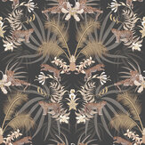 Leopard Luxe Wallpaper - Charcoal - by Graduate Collection. Click for more details and a description.