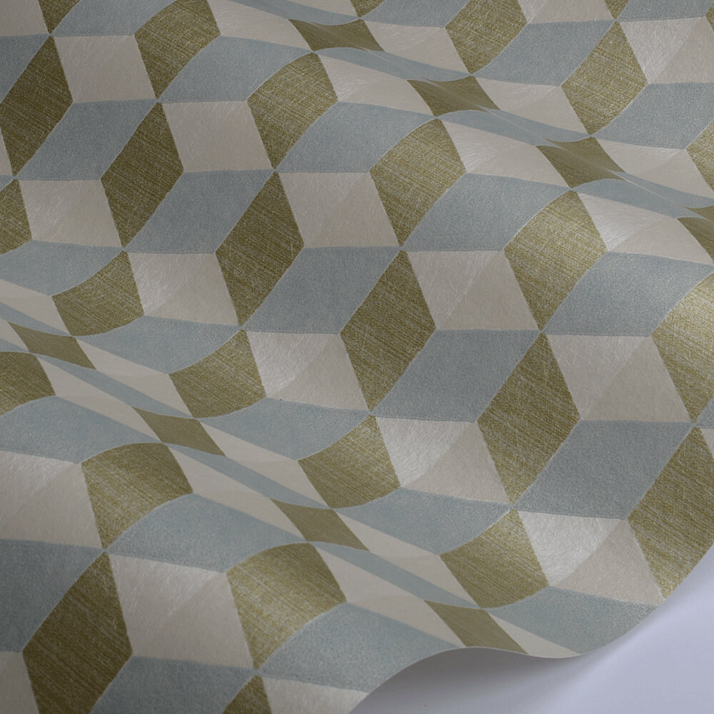 Vallauris Wallpaper - Taupe - by Manuel Canovas