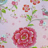 Birds in Paradise Wallpaper - Pink - by Eijffinger. Click for more details and a description.