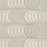 Circles Wallpaper - Taupe - by Tres Tintas. Click for more details and a description.
