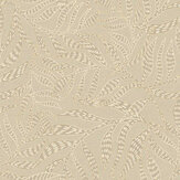 Tribal Leaves Wallpaper - Oatmeal - by Eijffinger. Click for more details and a description.