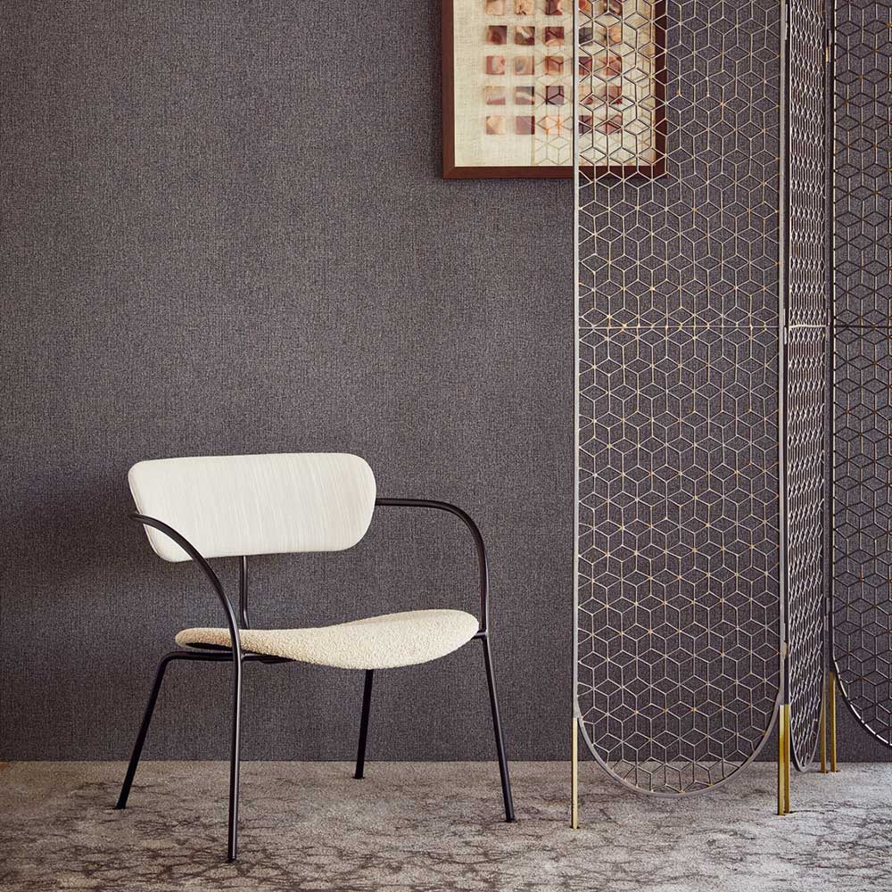 Bold Texture Wallpaper - Grey - by Eijffinger