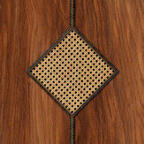 Diamond Webbing Wallpaper - Mahogany - by NLXL. Click for more details and a description.