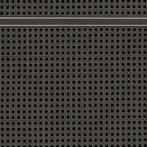 Square Webbing Wallpaper - Black - by NLXL. Click for more details and a description.