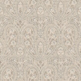 Ornamental Wallpaper - Brown - by Galerie. Click for more details and a description.