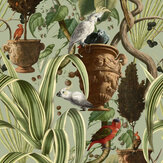 Exotic Menagerie Mural - Light - by Mind the Gap. Click for more details and a description.