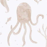 Della Wallpaper - Coral - by Sandberg. Click for more details and a description.