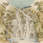 Fallingwater Mural - Autumn - by Coordonne. Click for more details and a description.