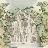 Fallingwater Mural - Spring - by Coordonne. Click for more details and a description.