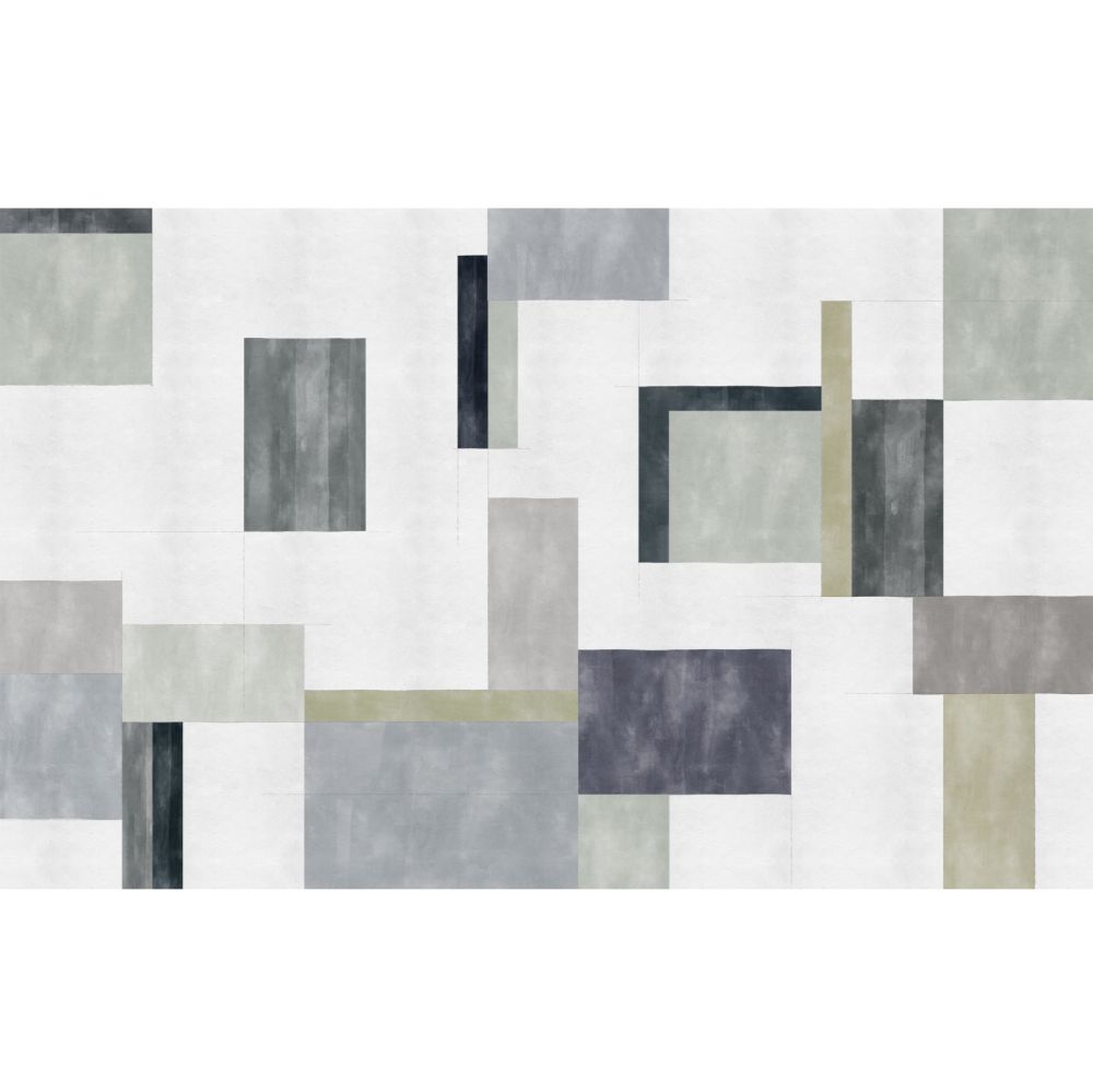 Color Study Mural - Grey - by Coordonne