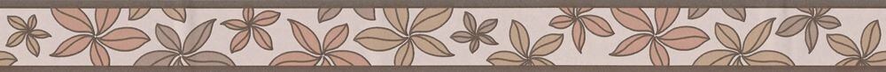 Liner Flowers Border  - Brown - by Albany