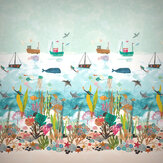 Above And Below Mural - Marine Life - by Harlequin. Click for more details and a description.