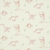 Jolly Jurassic Wallpaper - Cream - by Harlequin. Click for more details and a description.