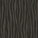 Zebra Stripe Wallpaper - Charcoal - by Eijffinger. Click for more details and a description.