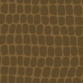 Crocodile Pattern Wallpaper - Brown - by Eijffinger. Click for more details and a description.