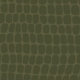 Crocodile Pattern  Wallpaper - Khaki - by Eijffinger. Click for more details and a description.